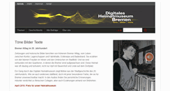 Desktop Screenshot of digitales-heimatmuseum.de